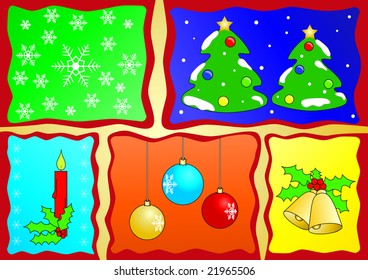 Christmas collage