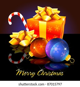 Christmas collection background (EPS10 - Gradient, Transparency, Mesh)