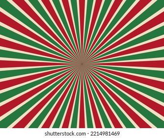 Christmas color concentration line background, wallpaper