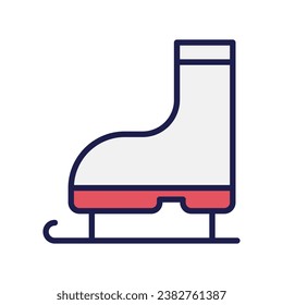 Christmas color line icon stock illustration 