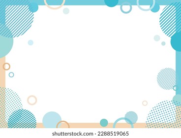 Christmas color Memphis pattern background illustration-07
