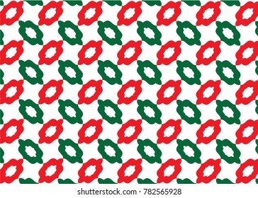 Christmas color pattern design