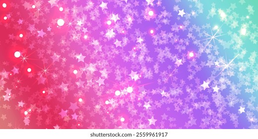 Christmas colorful background. Vector editable smooth banner template