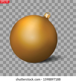 Christmas colorful ball. Vector christmas background. New year decorations.