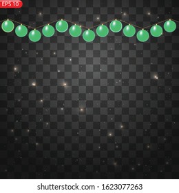 Christmas colorful ball. Vector christmas background. New year decorations.