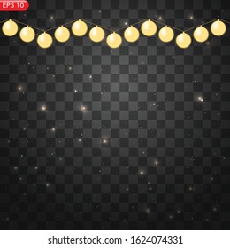 Christmas colorful ball. Vector christmas background. New year decorations.