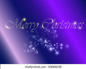 Christmas in the colorful and luminous background
