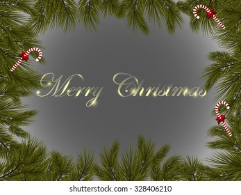 Christmas in the colorful and luminous background