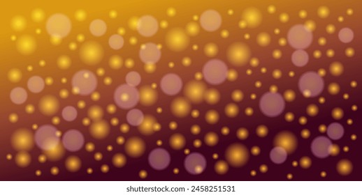 Christmas colorful shining bokeh magic lights festive atmosphere vector background	
