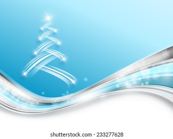 Christmas colorful vector background with copy space. Eps10