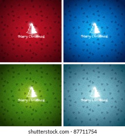 Christmas colorful vector backgrounds