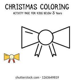 Christmas Coloring Actvity Book For Kids Below 3 Years