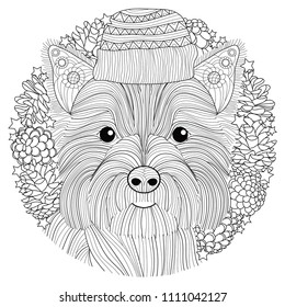Christmas coloring page