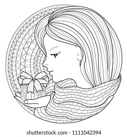 Christmas coloring page