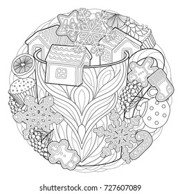 Christmas coloring page