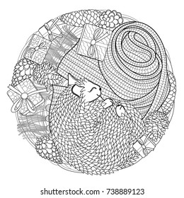 Christmas coloring page