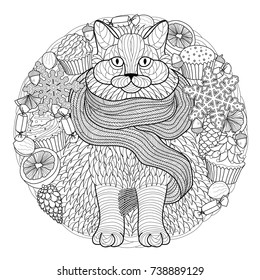 Christmas coloring page