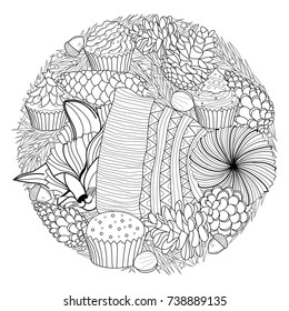 Christmas coloring page