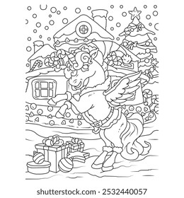 
Christmas Coloring Page T shirt