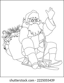 Christmas Coloring Pages Line Art