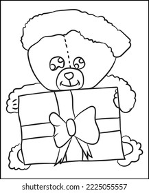 Christmas Coloring Pages Line Art