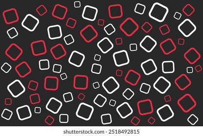 Christmas Colors Memphis Pattern Abstract Background