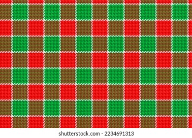 christmas colors red green stripes with white threads seamless checkered  fabric texture gingham ornament for plaid tablecloths shirts clothes dresses bed tweed blanket flannel wrapping