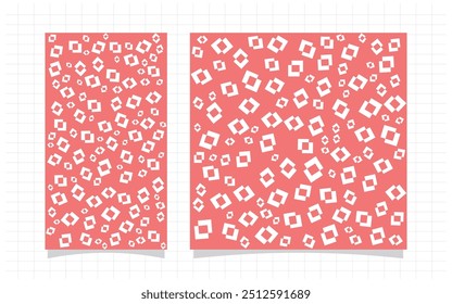 Christmas Colour memphis pattern Abstract background for your Social Media Wallpaper