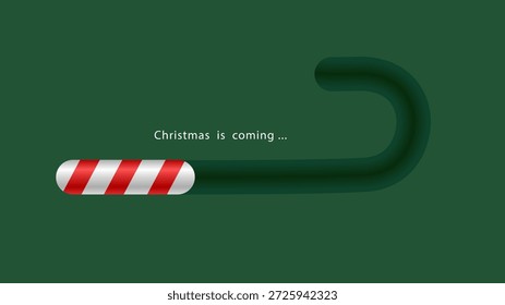 Natal está chegando, ilustração vetorial