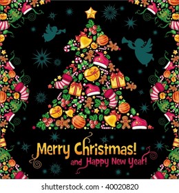 Christmas composition