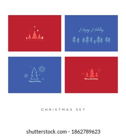 Christmas concept of 2021 Happy New Year posters set. Design templates with typography logo 202.  Minimalistic trendy backgrounds for branding, banner, cover, card