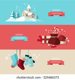 Christmas concept illustrations
