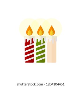 Christmas concept,Christmas candles