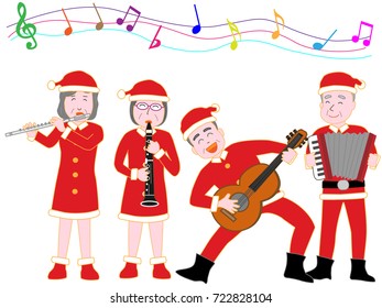 Christmas concert for the elderly.