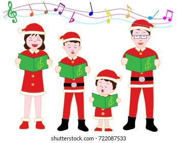 Christmas concert with family.