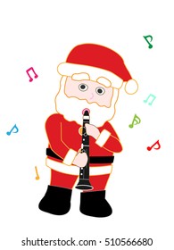 Christmas concert of Santa Claus.