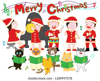 Christmas concerts for children and cats.
