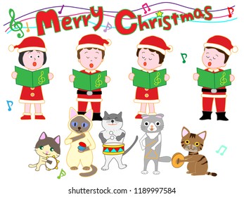 Christmas concerts for children and cats.
