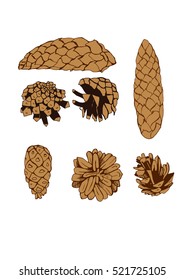 Christmas cones