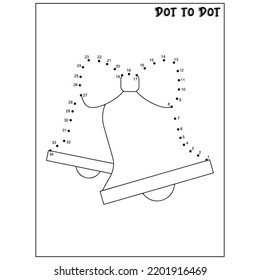 Christmas connect the dots | Dot to Dot activities