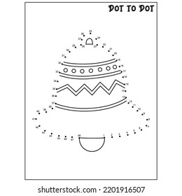 Christmas connect the dots | Dot to Dot activities