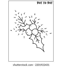 Christmas connect the dots | Dot to Dot activities
