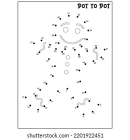 Christmas connect the dots | Dot to Dot activities
