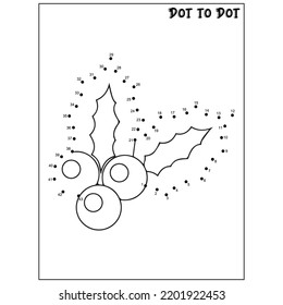 Christmas connect the dots | Dot to Dot activities
