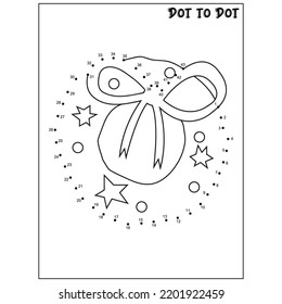 Christmas connect the dots | Dot to Dot activities
