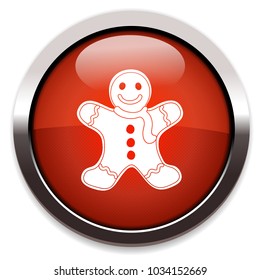 christmas cookie icon