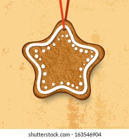 Christmas cookies card 