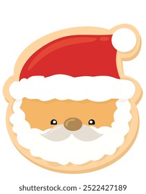 Christmas cookies cute vector set 