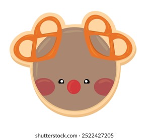 Conjunto de Vector lindo de galletas de Navidad 