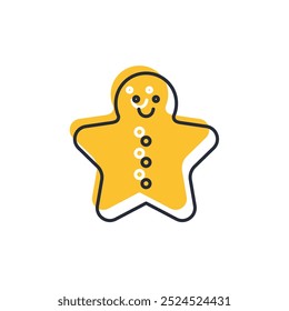 Christmas Cookies icon vector illustration. Christmas Cookies symbol isolated on white background
